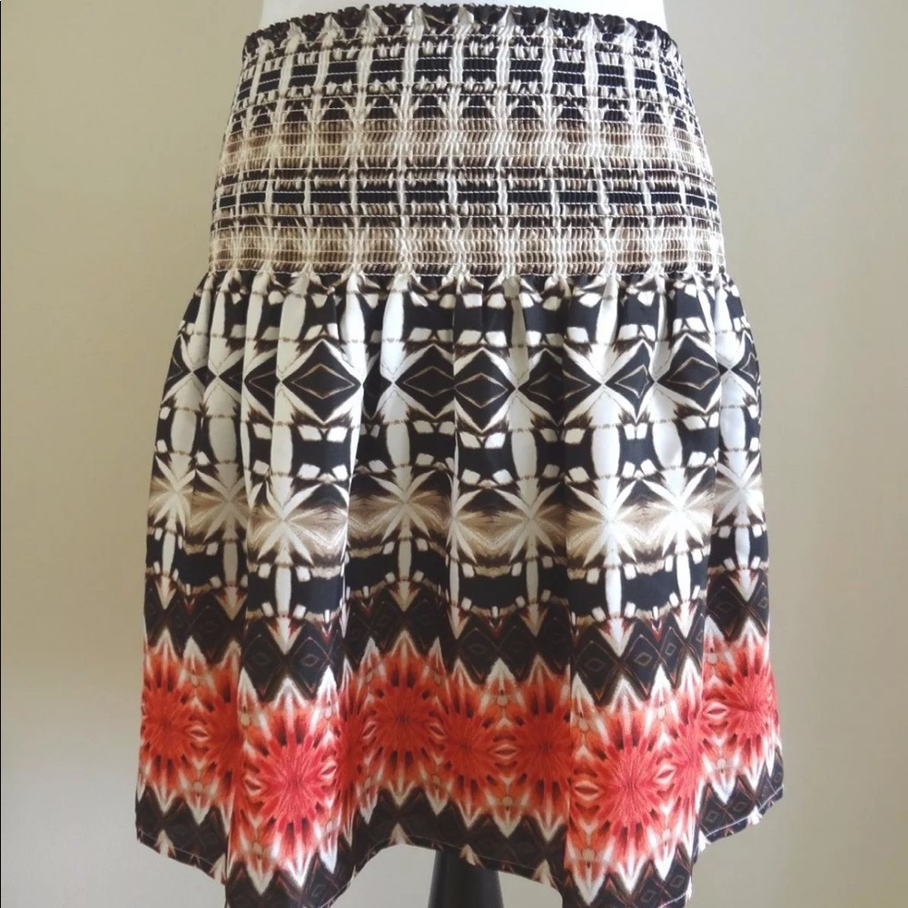White House Black Market soft skirt. Multicolored
